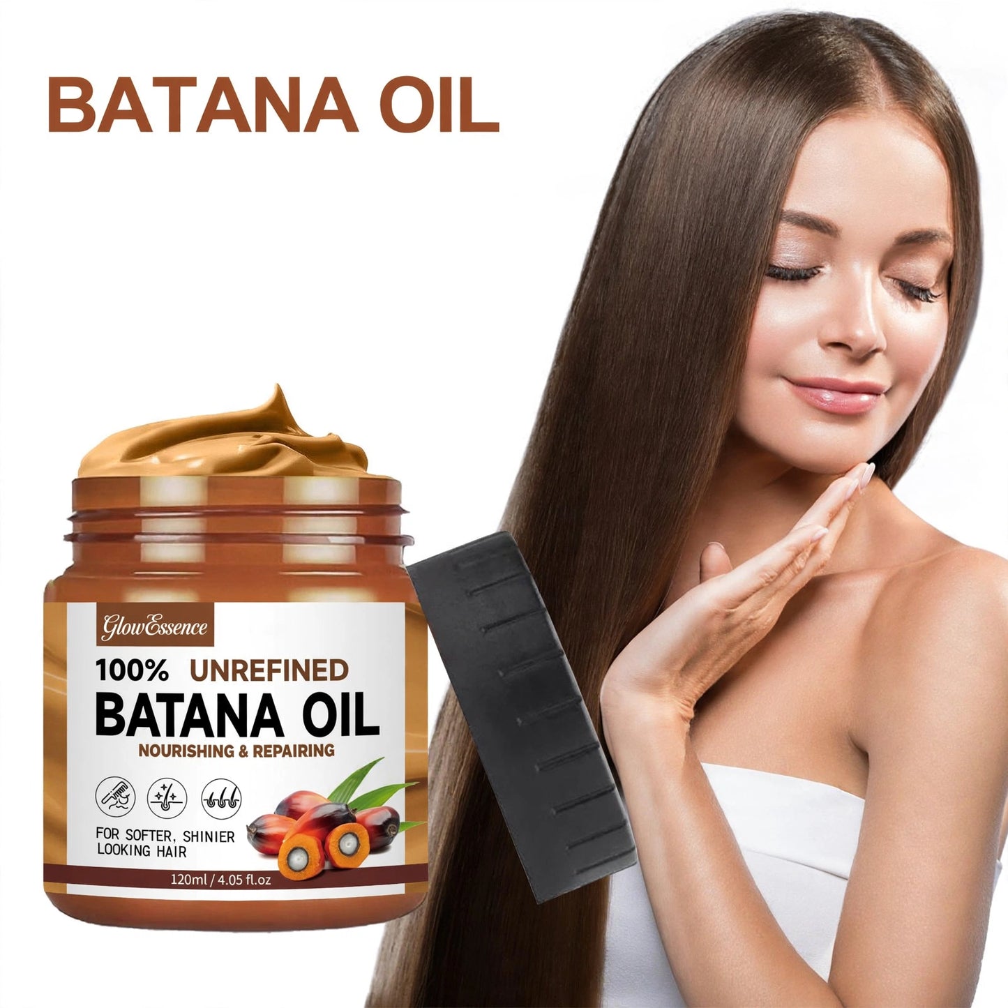 GlowEssence Batana Oil Hair Mask - 200g